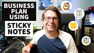 How to Write a Business Plan Using Sticky Notes