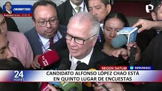 Última encuesta presidencial de Datum marca los top 5: López Aliaga, Fujimori lideran