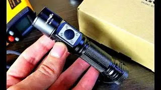 Карманный фонарик BlitzWolf&reg; BW-ET1 XP-L V6 600LM  LED с функцией регулировки яркости