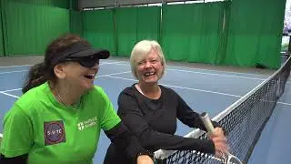 A VISIT TO SOUTH YORKSHIRE VISUALLY IMPAIRED TENNIS CLUB