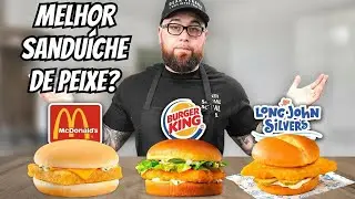 Qual é o melhor sanduíche de peixe frito? Provei todos e conto tudo!