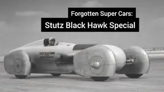 Forgotten Super Cars: Stutz Black Hawk Special (1928)
