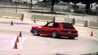 '87 Yugo on AutoCross GoodGuys Indy