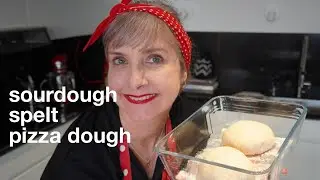 Sourdough Pizza Dough with Spelt Flour and Homemade Spelt Starter