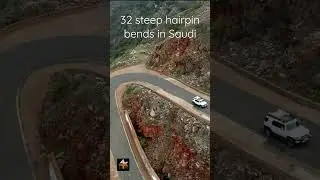 Steep Mountain Roads | Saudi Arabia