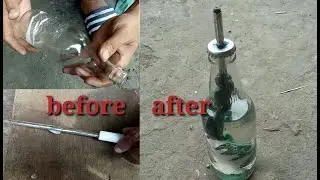 Paggawa Ng Petrolyong Lampara | How To Make Kerosene Lamp
