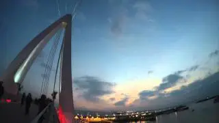 Timelapse: Sunset at Lover's Bridge, Tamsui