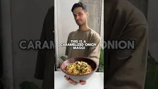 VIRAL Caramelised Onion Maggi | Best Maggi Recipe #shorts #recipe #food #maggi