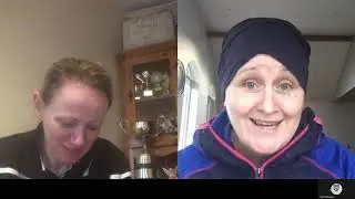 Scotstown GAA ‘s  Bernie Sherry is interviewed by Mairead Boyle on International Women's Day