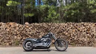 Harley Davidson Breakout FXSB with vance & hines big radius and screamin eagle heavy breather elite