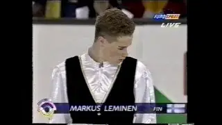 Markus Leminen FIN - 1995 World Figure Skating Championships Free Skate