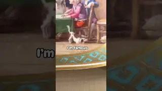 I&rsquo;m famous #museum #pottery #authorsofinstagram #booksigning #balto #prank #dog