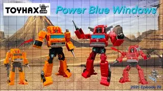 ToyHax Powder Blue Windows for Transformers Earthrise Grapple and Kingdom Inferno