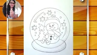 Merry Christmas Drawing Easy/ Santa Claus Drawing/ Christmas Tree Drawing/ Christmas Day Drawing
