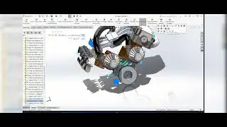 V6 Engine Design and Assembly | 3D Exploded View + Motion Animation