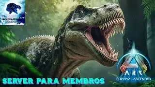 ARK ASCENDED COM O MOD ANUNNAKI ASCENDED - O IN&Iacute;CIO &Eacute;PICO NO SERVERVIDOR EXCLUSIVO PARA APOIADORES