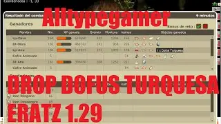 Drop Dofus Turquesa (Turquoise) en vivo | Eratz Dofus 1.29