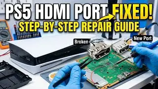 Инструкция по замене HDMI-порта на PS5 | Простые способы самостоятельной замены