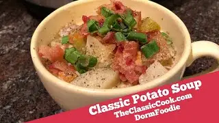 Potato Soup Recipe | Classic Potato Soup | BEST Potato Soup | Crock Pot Recipe | Creamy Potato Soup