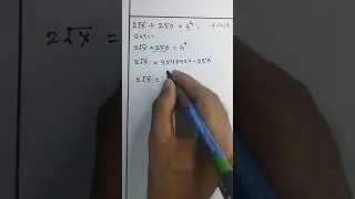Simplification of Roots! #maths #education #jut #polytechnic #diploma #engineering Find the value x