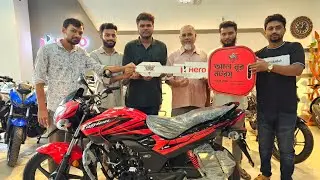 Hero Passion Xpro 110 Drum Customer. #ALNurMotors #Sherpur #Bogura #Hero ✅