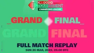 FULL MATCH REPLAY: Ice Dodo Tournament Season 5 || Grand Final || Grebber vs Zhou Yu