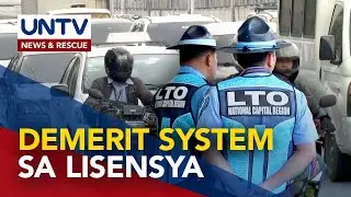 NCR single ticketing system, inaayos na; demerit system sa driver&rsquo;s license validity, planong isama