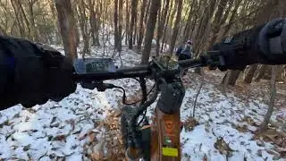 DIY eMTB 눈내린 서운산 라이딩