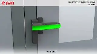 Safety handles P-KUBE Krome series