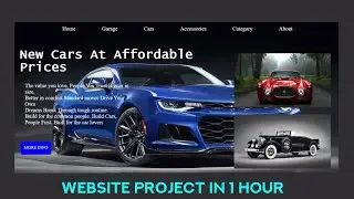 How to make a website using html and css only | Amazing html CSS website web dev online