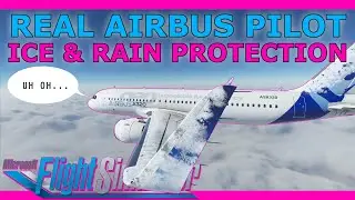 A320 NEO Icing explained with a Real Airbus Pilot in Microsoft Flight Simulator!