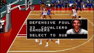 NBA Showdown (SNES) Chicago Bulls Playoff Run (Eastern Semifinal: vs. Cleveland Cavaliers)