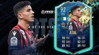FIFA 20: YOUCEF ATAL 92 TOTSSF PLAYER REVIEW I FIFA 20 ULTIMATE TEAM