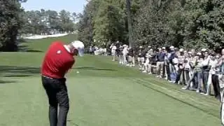 ROBERT KARLSSON SLOW MOTION 18TH HOLE MASTERS 2009