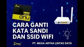 Cara Mengganti Kata Sandi Wi-Fi Modem Zimlink // By. Megadata ISP