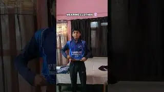 Cricket match Day Mourning routine || #cricket #ytshorts #cricketlover #shorts || Daily mini vlog.