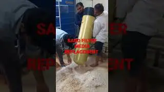 SAND FILTER MEDIA REPLACEMENT