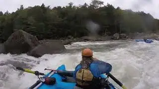 Surfed at Lost Paddle Rapid Upper Gauley River