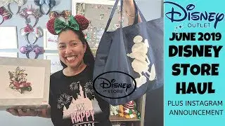 Disney Store June 2019 Haul + Live Sale Announcement + Disney Parks Pins