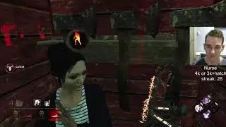 Infectious Fright makes games too easy | Dead By Daylight Nurse Gameplay