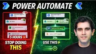 Stop Using Loops in Power Automate (Faster Flows ⚡ Reduce Actions & Improve Performance)