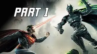 Injustice Gods Among Us Walkthrough Part 1 - Batman & Green Lantern (Let's Play Commentary)