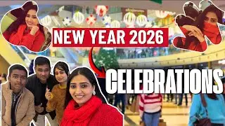 New Year 2026 Celebration | DLF Mall Noida | Food Rush & Fun