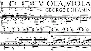 George Benjamin - Viola, Viola, for viola and viola (1997)