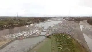 The Bull Nose @ Preston Docks. Filmed with DJI Spark