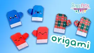 ORIGAMI - Guantes de papel muy fáciles