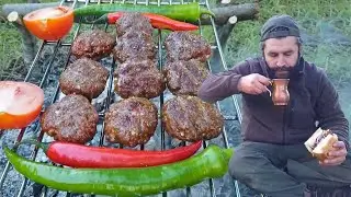 Meatballs on the Grill / I Can't Describe the Taste of This Meatball, Incredibly Delicious, Must Try
