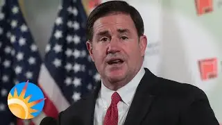Gov. Doug Ducey urges Arizonans to wear masks and addresses the 2020 election results