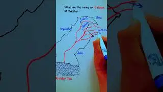 What are the name of 5 rivers of Pakistan | Pakistan  Rivers || 5min Knowledge
