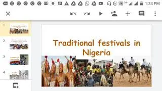 Different traditional festivals in Nigeria